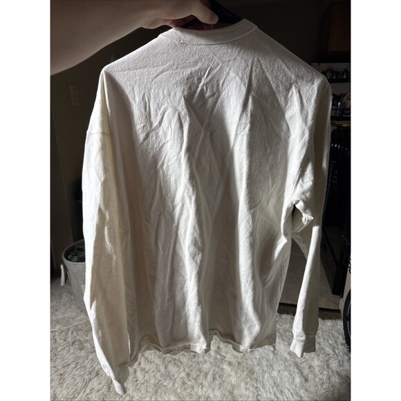 nike Tan long sleeve t shirt Loose Fit Size Médium - Picture 2 of 2